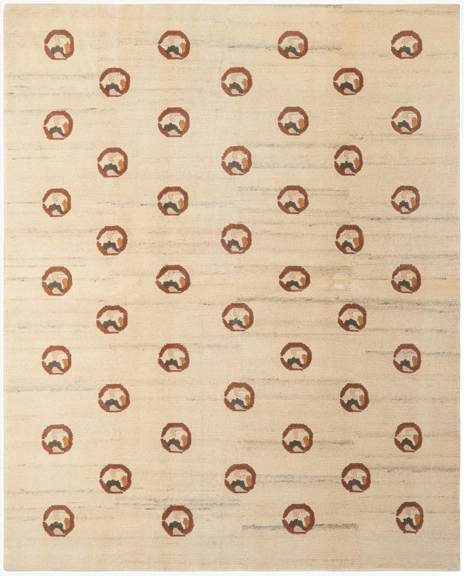 6' 8 x 8' 1  Hand Knotted Tibet Wool Rug