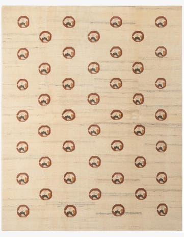 6' 8 x 8' 1 Hand Knotted Tibet Wool Rug