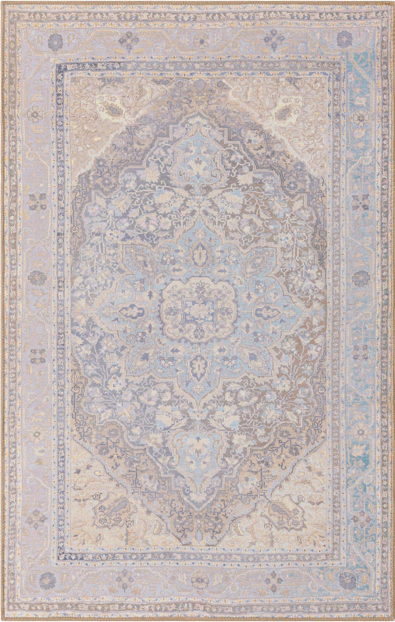 3' 6 x 5' 6 Washable Timeless Rug