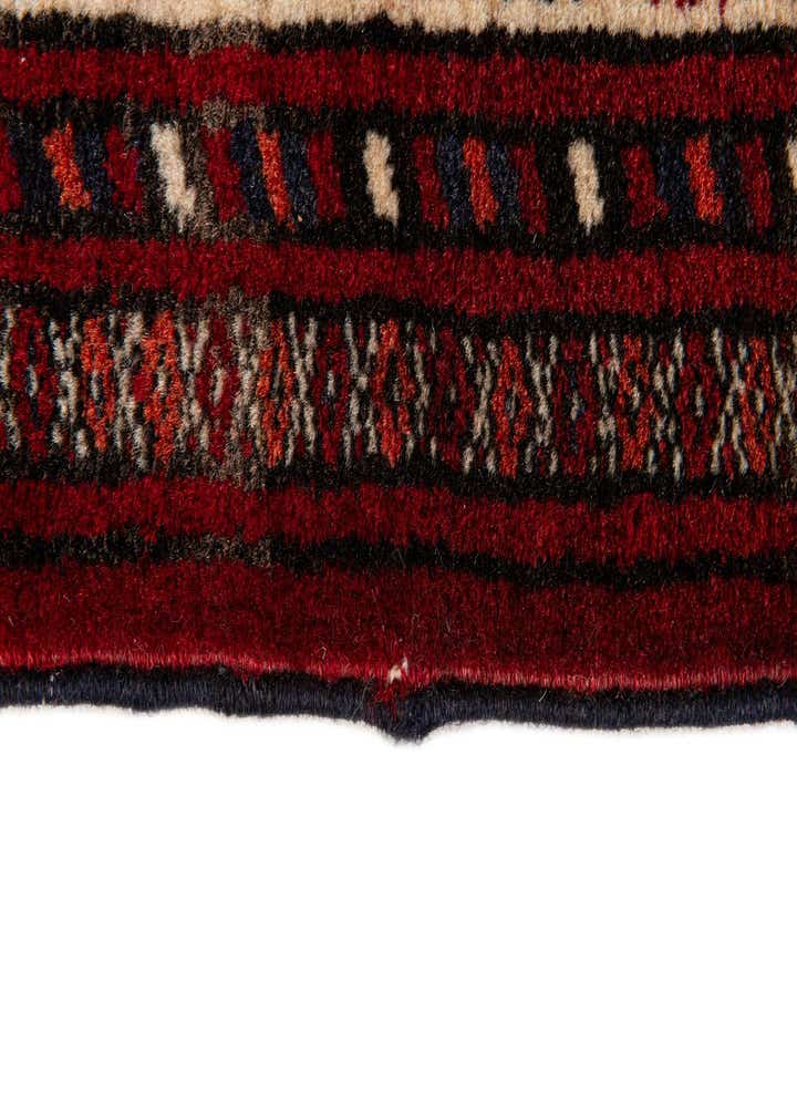 4' 1 x 6' 2 Hand Knotted Torkaman Persian Wool Rug