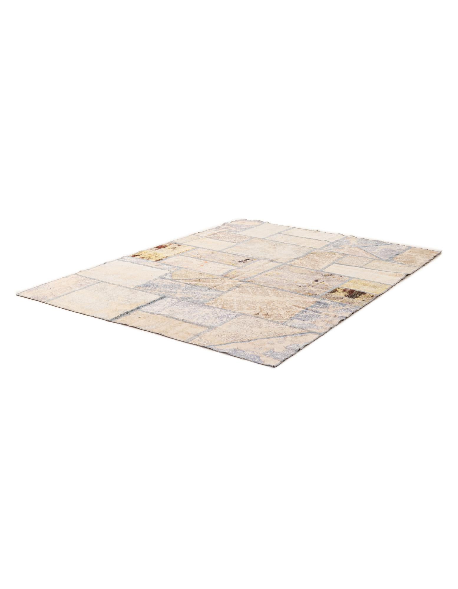 5' 7 x 7' 7 Hand Knotted Ultra Vintage Persian Wool Rug