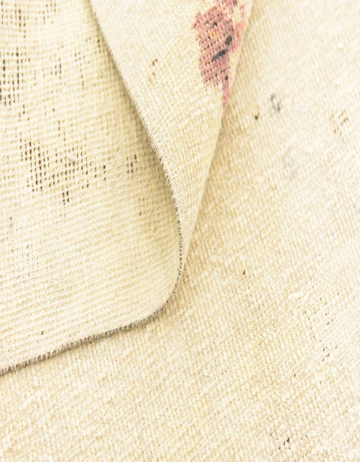 Detail image of 4' 4 x 7' 2  Hand Knotted Ultra Vintage Persian Wool Rug