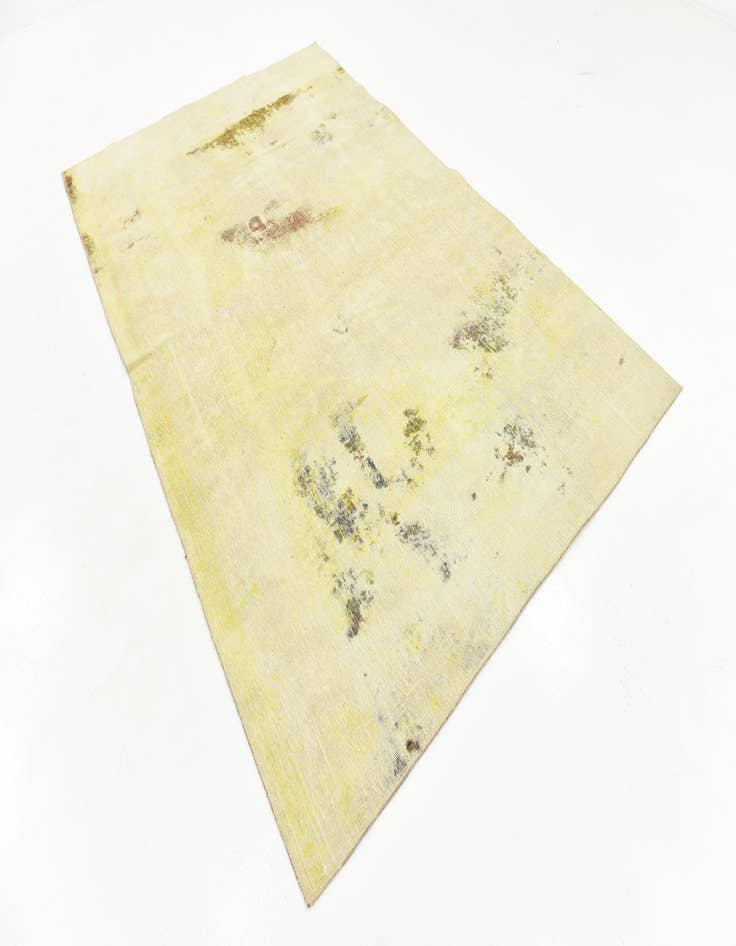 Detail image of 5' 9 x 9' Hand Knotted Ultra Vintage Persian Wool Rug