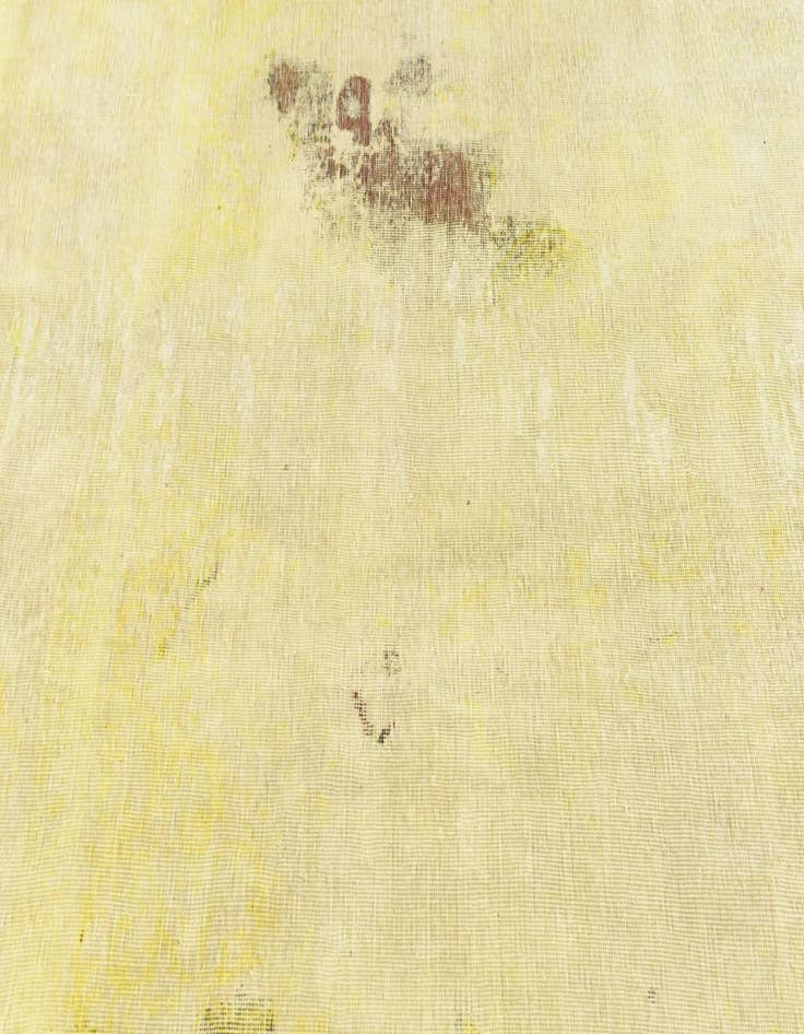 Detail image of 5' 9 x 9' Hand Knotted Ultra Vintage Persian Wool Rug