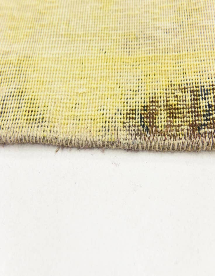 Detail image of 5' 9 x 9' Hand Knotted Ultra Vintage Persian Wool Rug