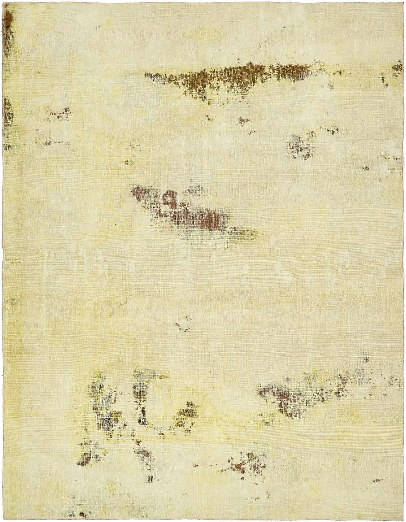 Primary image  5' 9 x 9'  Hand Knotted Ultra Vintage Persian Wool Rug