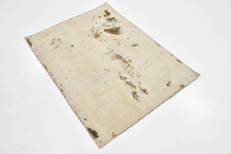 Detail image of 3' x 4' 2 Hand Knotted Ultra Vintage Persian Wool Rug