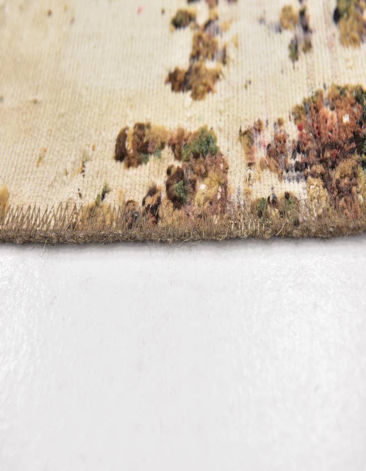 Detail image of 3' x 4'  Hand Knotted Ultra Vintage Persian Wool Rug