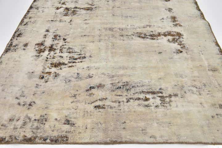 6' 6 x 9' 2 Hand Knotted Ultra Vintage Persian Wool Rug