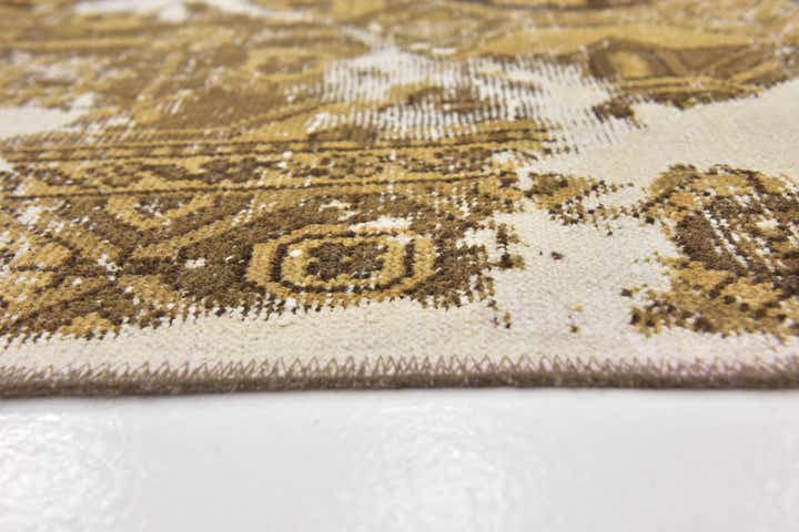 6' 2 x 9' 10 Hand Knotted Ultra Vintage Persian Wool Rug