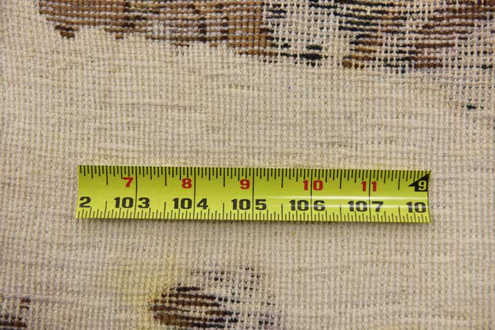 5' 9 x 9' Hand Knotted Ultra Vintage Persian Wool Rug