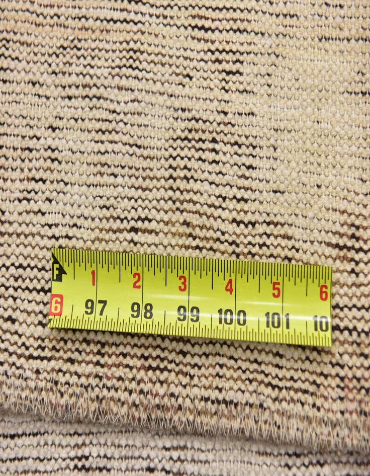 Detail image of 3' 8 x 7'  Hand Knotted Ultra Vintage Persian Wool Rug