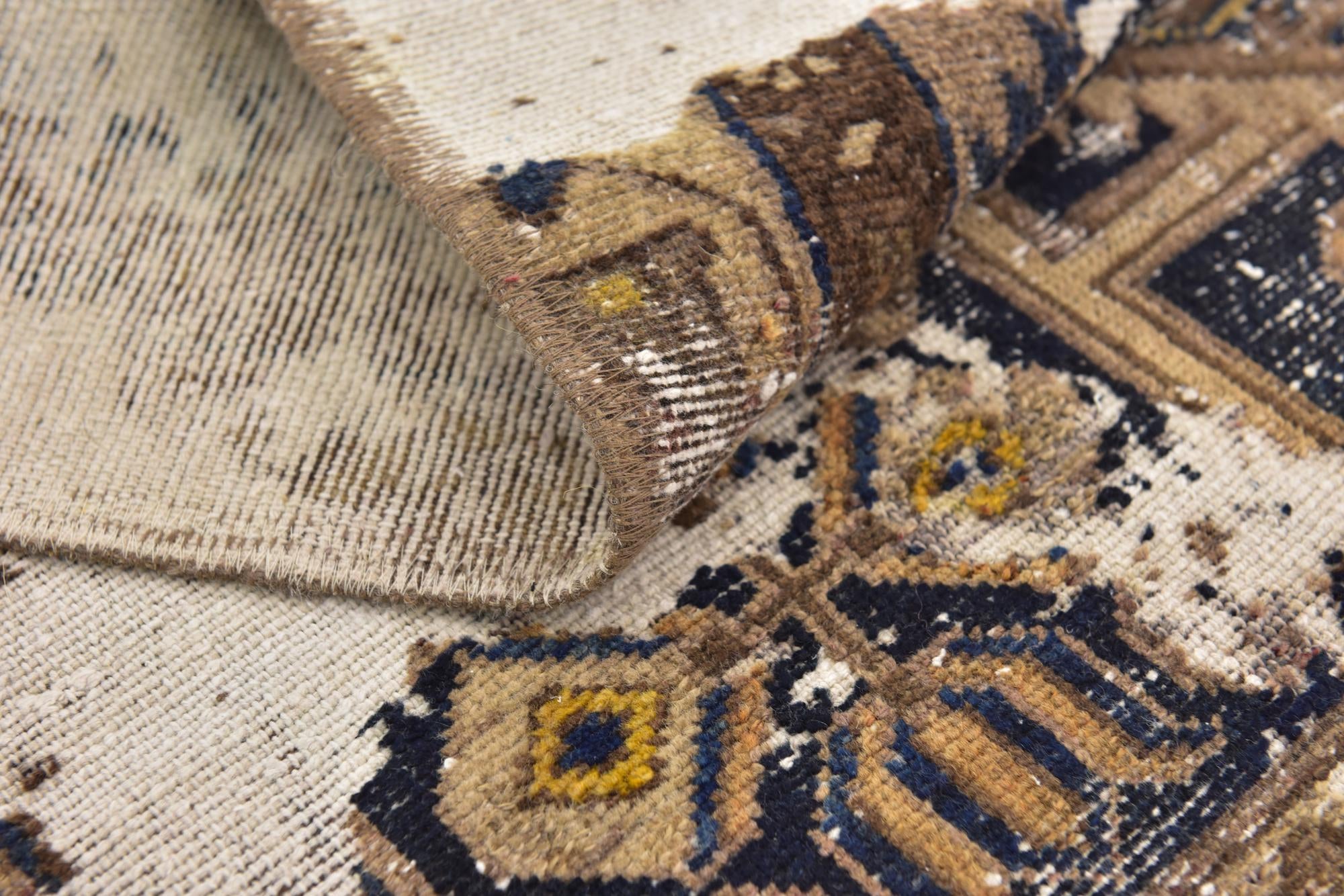 3' 3 x 6' Hand Knotted Ultra Vintage Persian Wool Rug