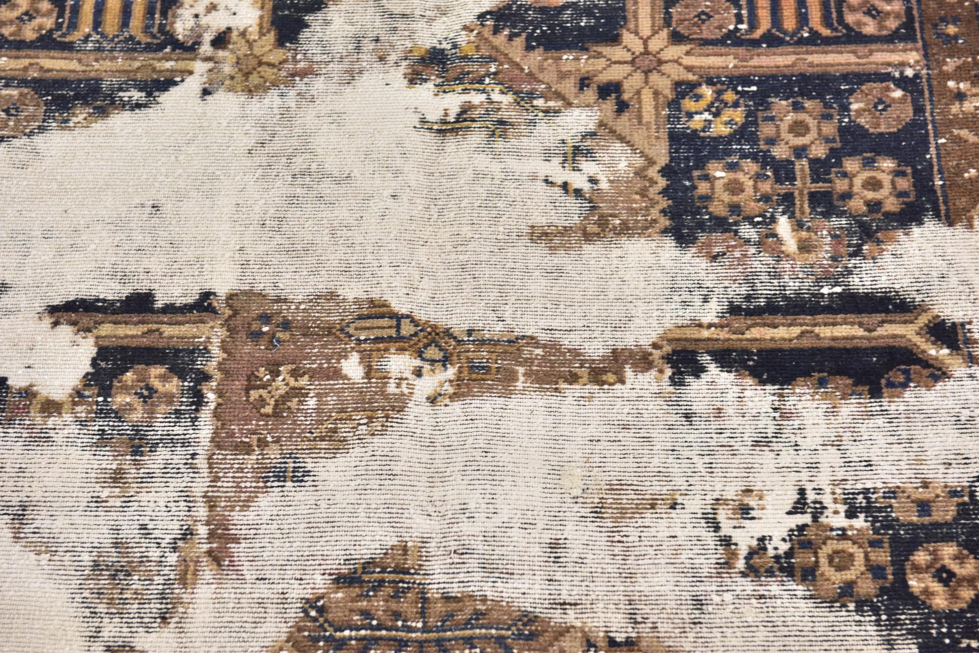 3' 3 x 6' Hand Knotted Ultra Vintage Persian Wool Rug