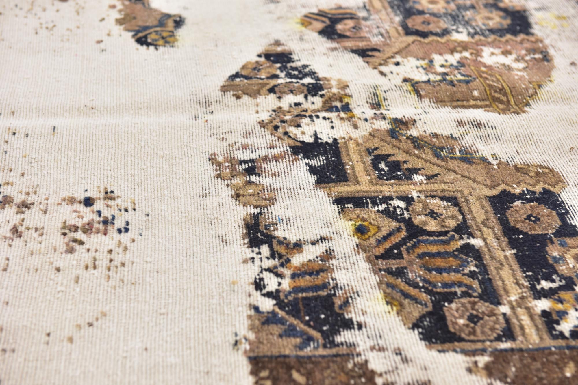 3' 3 x 6' Hand Knotted Ultra Vintage Persian Wool Rug