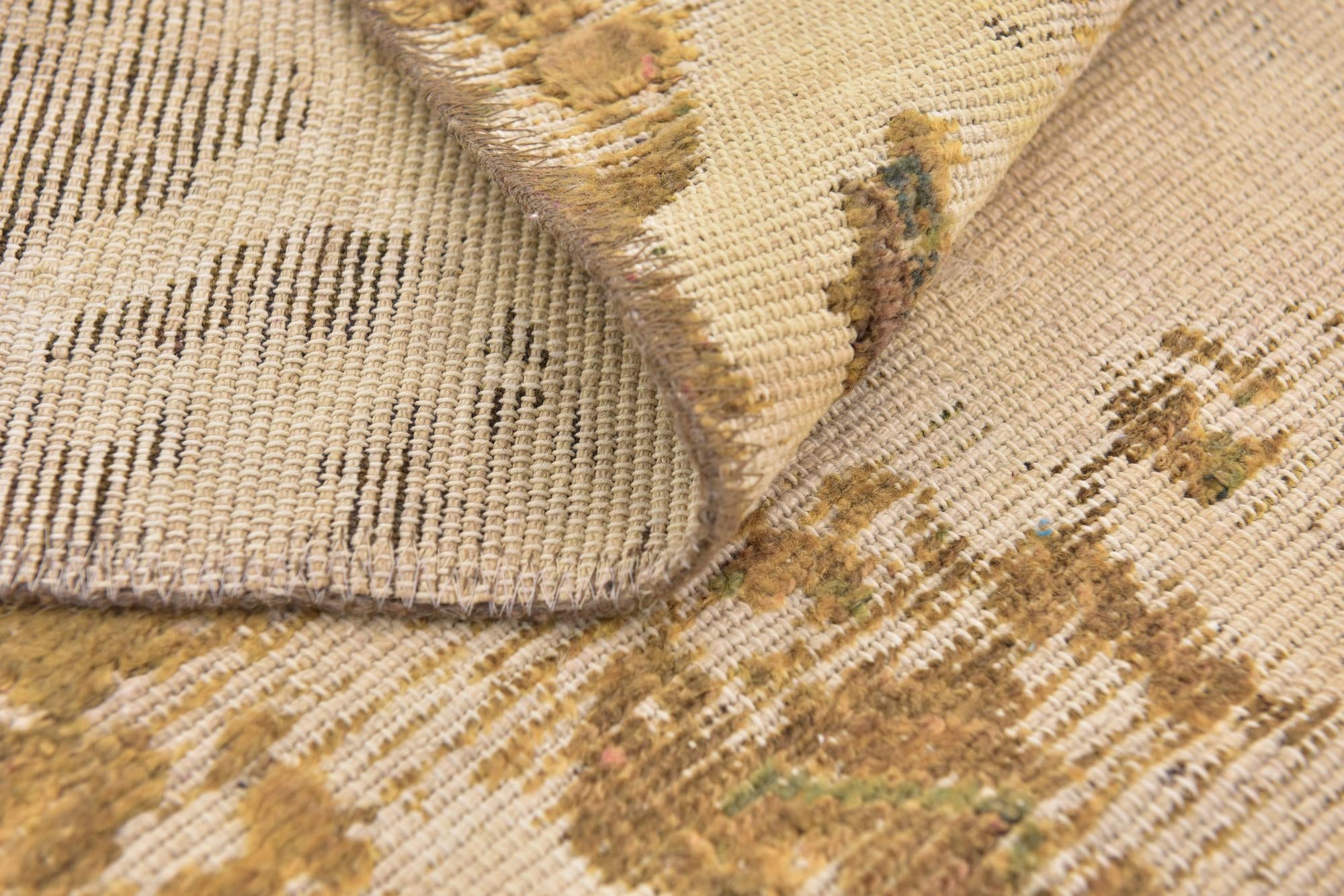 3' 2 x 5' 7 Hand Knotted Ultra Vintage Persian Wool Rug