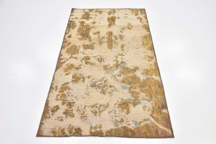 3' 2 x 5' 7 Hand Knotted Ultra Vintage Persian Wool Rug