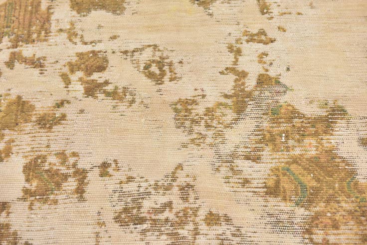 Detail image of 3' 2 x 5' 7 Hand Knotted Ultra Vintage Persian Wool Rug