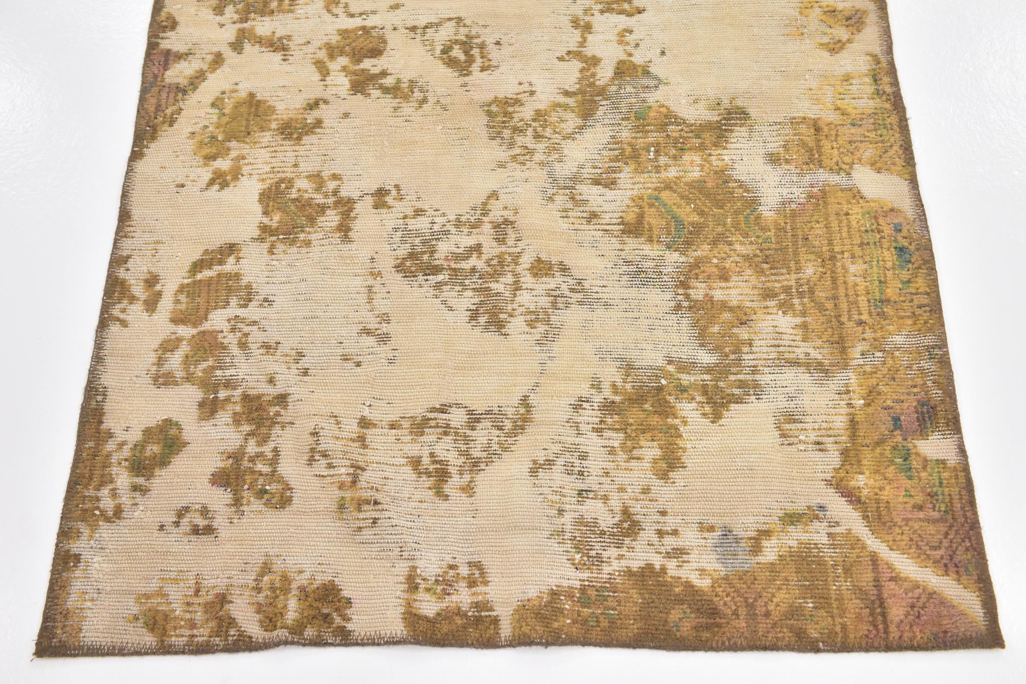 3' 2 x 5' 7 Hand Knotted Ultra Vintage Persian Wool Rug