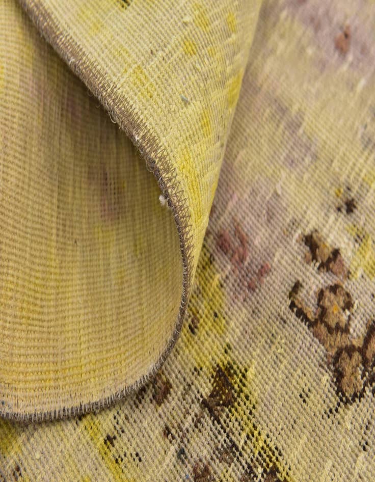 Detail image of 7' 3 x 9' 7  Hand Knotted Ultra Vintage Persian Wool Rug