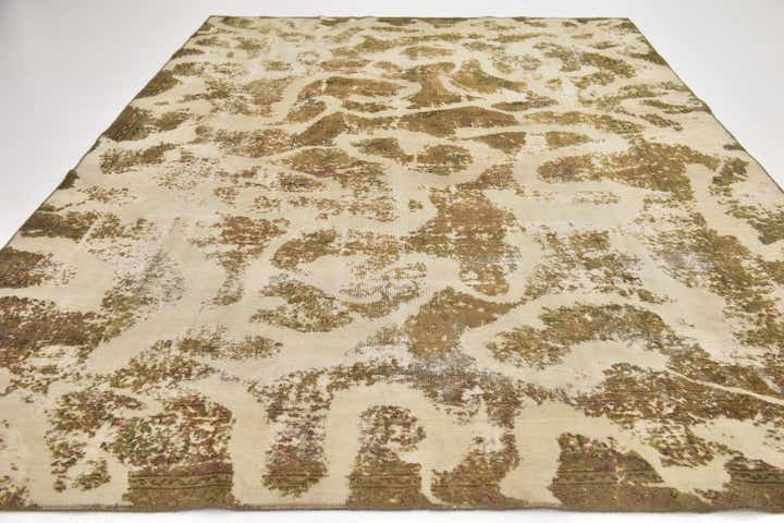 8' 6 x 12' Hand Knotted Ultra Vintage Persian Wool Rug