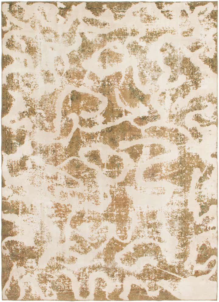 8' 6 x 12' Hand Knotted Ultra Vintage Persian Wool Rug