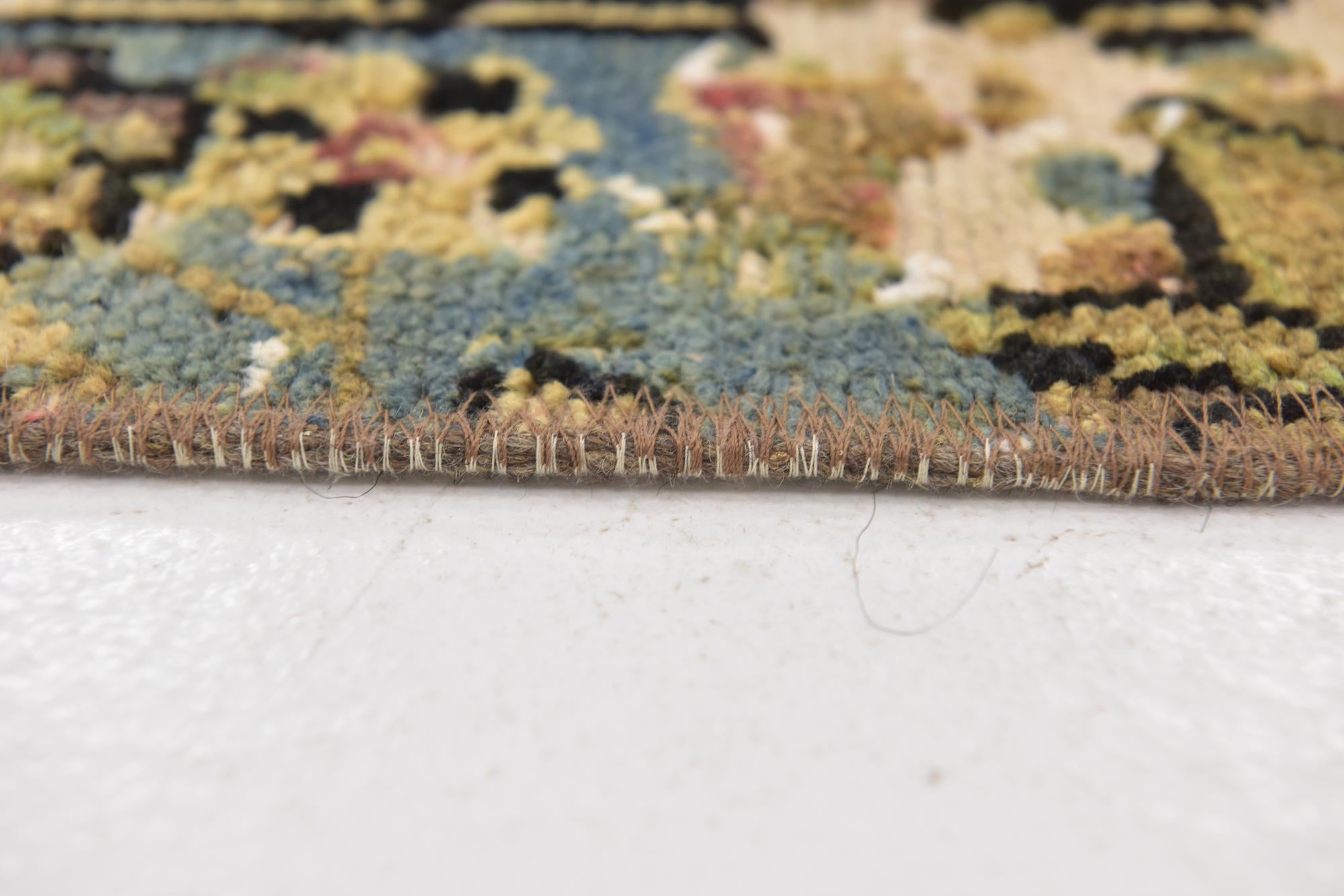 7' 5 x 10' 7 Hand Knotted Ultra Vintage Persian Wool Rug