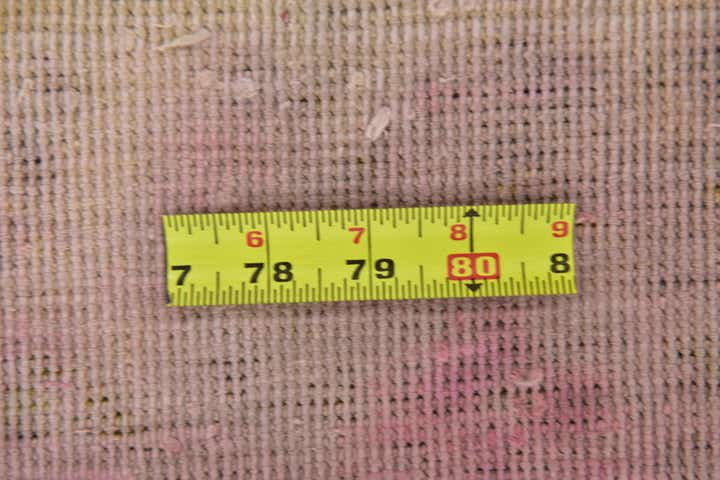 7' 3 x 10' 2 Hand Knotted Ultra Vintage Persian Wool Rug