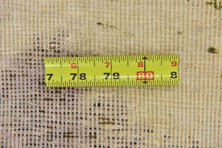 7' 5 x 9' 6 Hand Knotted Ultra Vintage Persian Wool Rug