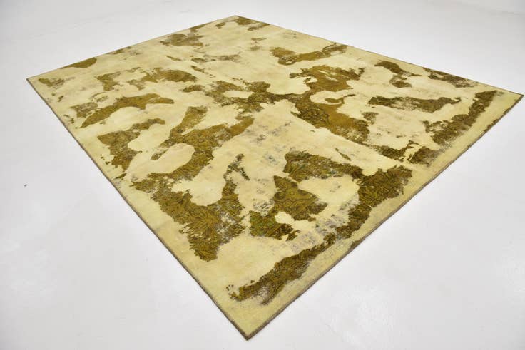 Detail image of 9' x 12' Hand Knotted Ultra Vintage Persian Wool Rug
