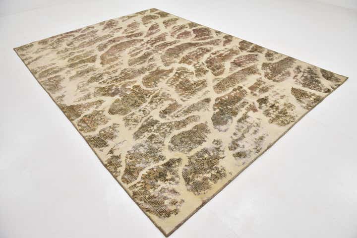 245cm x 335cm anudado a mano Ultra Vintage Alfombra Persa Lana