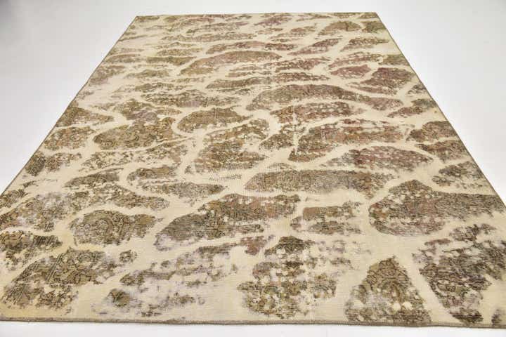245cm x 335cm anudado a mano Ultra Vintage Alfombra Persa Lana