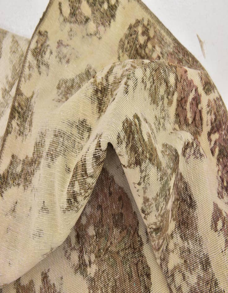 Detail image of 8' x 11'  Hand Knotted Ultra Vintage Persian Wool Rug