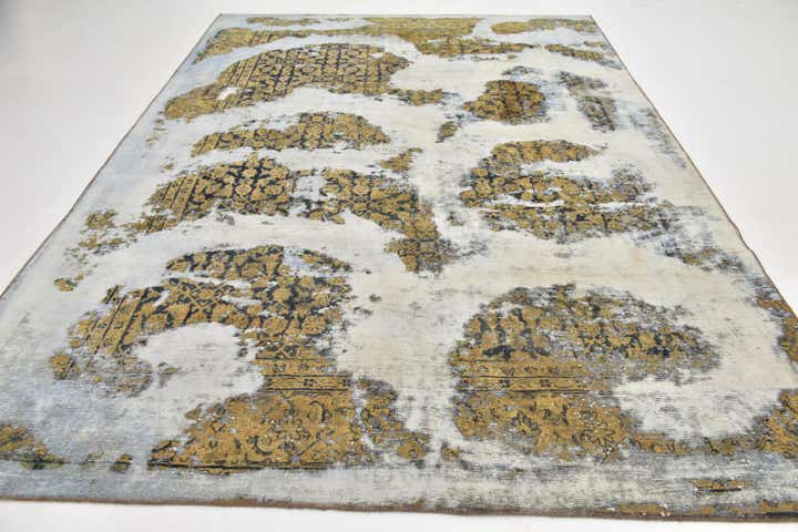 7' 10 x 11' 8 Hand Knotted Ultra Vintage Persian Wool Rug