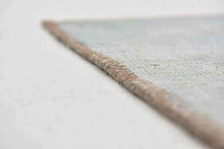Detail image of 7' 10 x 11' 8 Hand Knotted Ultra Vintage Persian Wool Rug