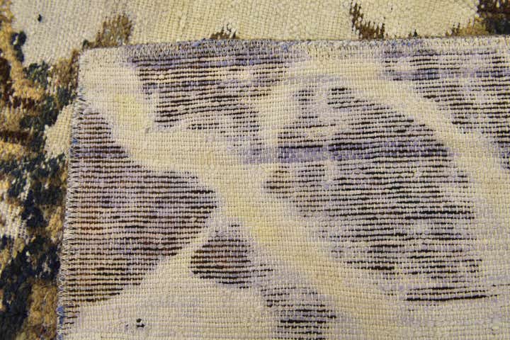 7' 4 x 10' 6 Hand Knotted Ultra Vintage Persian Wool Rug