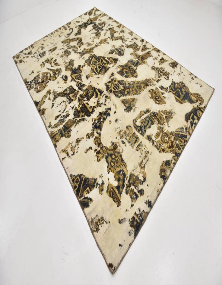 Detail image of 7' 4 x 10' 6  Hand Knotted Ultra Vintage Persian Wool Rug