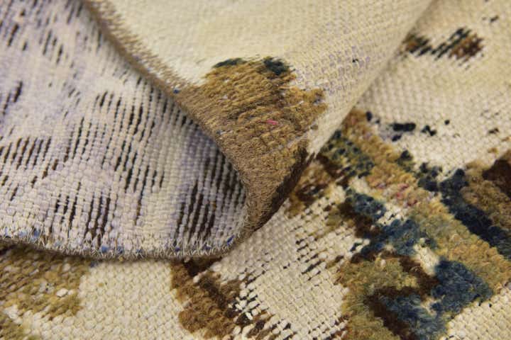 7' 4 x 10' 6 Hand Knotted Ultra Vintage Persian Wool Rug