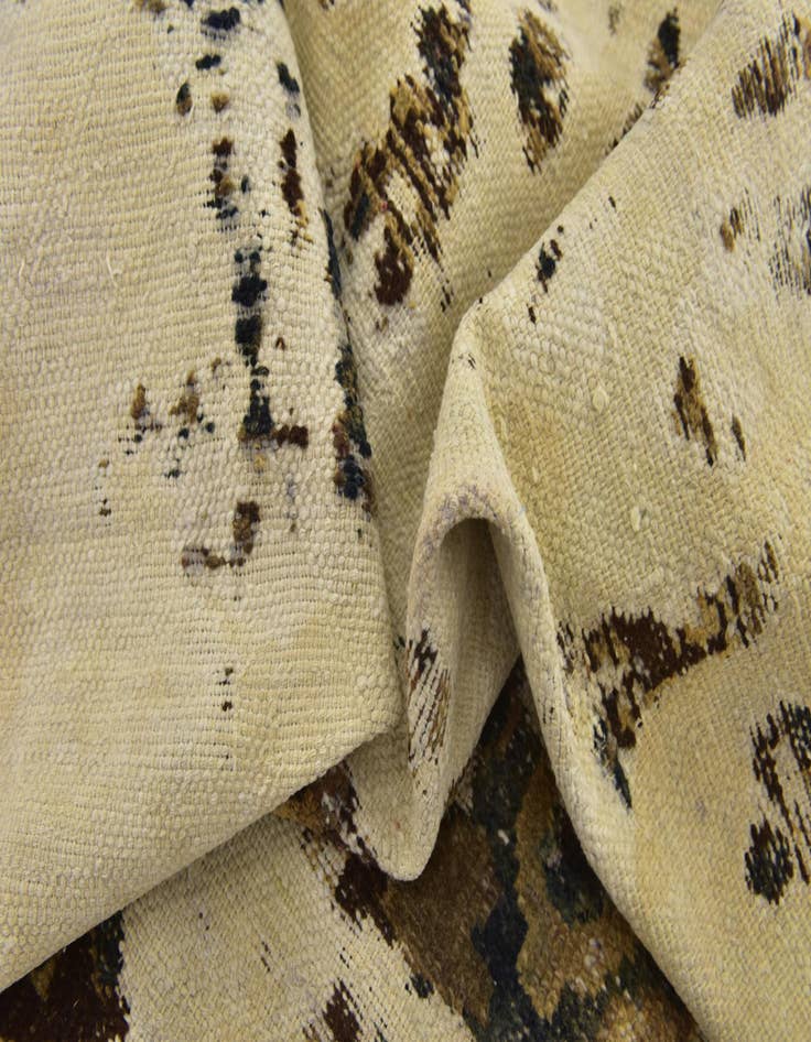 Detail image of 7' 4 x 10' 6  Hand Knotted Ultra Vintage Persian Wool Rug