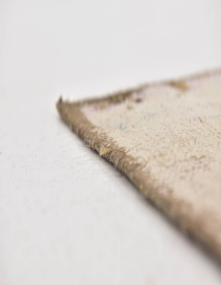 Detail image of 3' 9 x 5' 10  Hand Knotted Ultra Vintage Persian Wool Rug