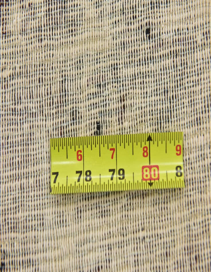 Detail image of 3' 8 x 7'  Hand Knotted Ultra Vintage Persian Wool Rug