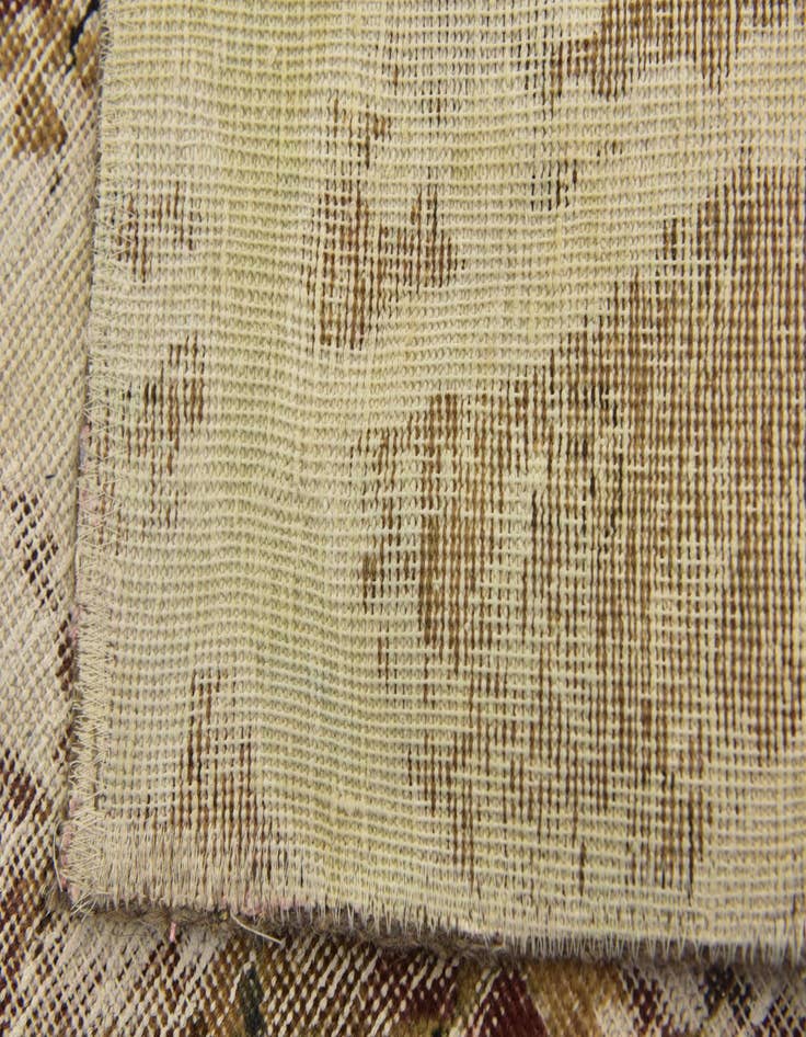 Detail image of 4' x 6'  Hand Knotted Ultra Vintage Persian Wool Rug