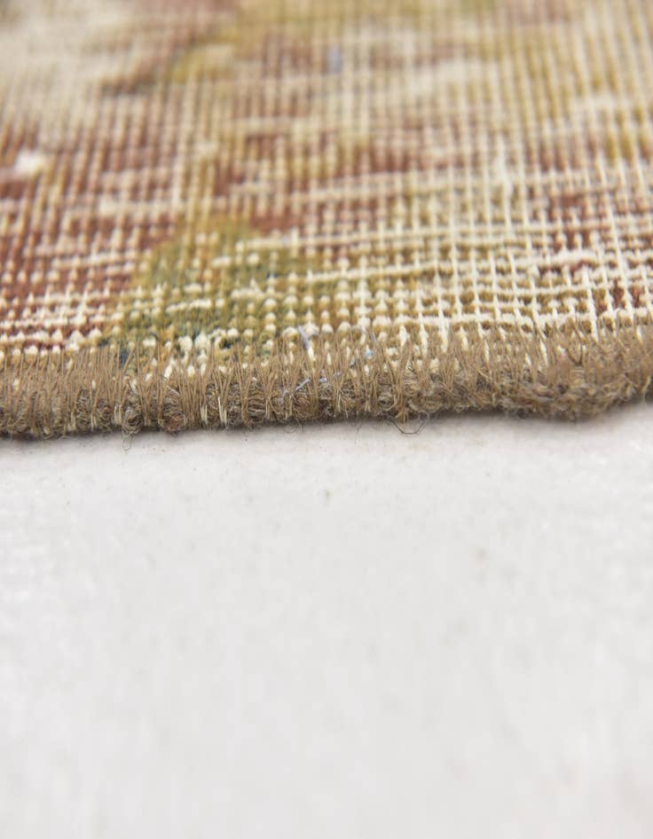 Detail image of 4' x 6'  Hand Knotted Ultra Vintage Persian Wool Rug