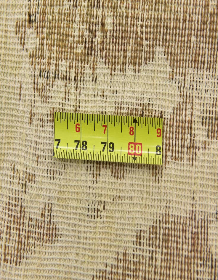 Detail image of 4' x 6'  Hand Knotted Ultra Vintage Persian Wool Rug