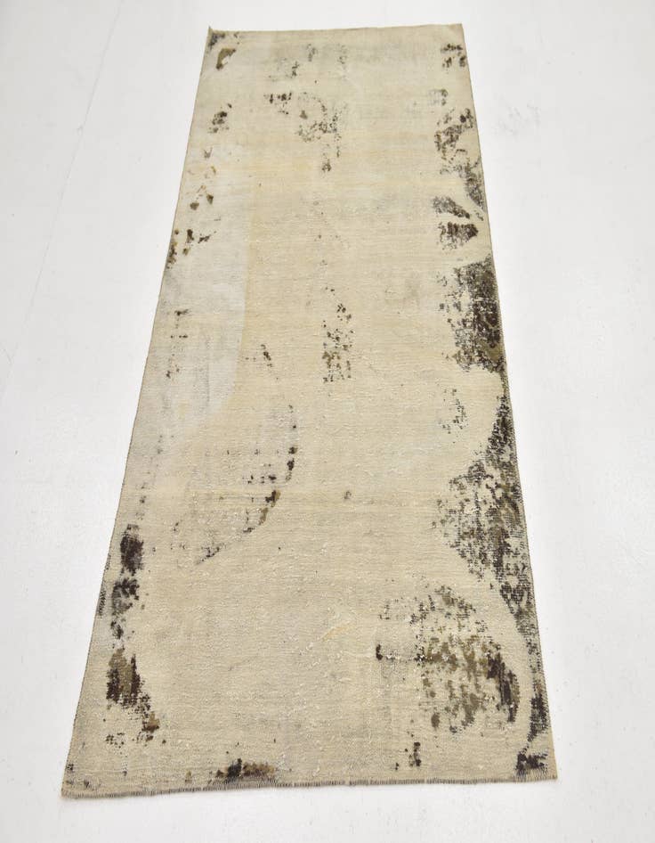 Detail image of 3' 8 x 6' Hand Knotted Ultra Vintage Persian Wool Rug