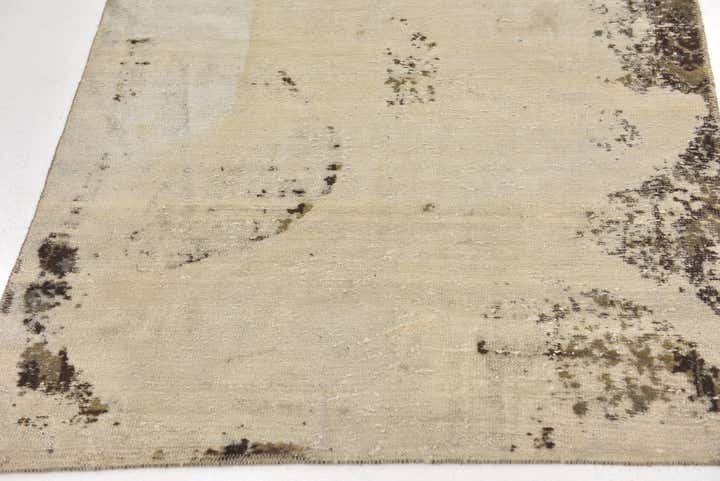 3' 8 x 6' Hand Knotted Ultra Vintage Persian Wool Rug