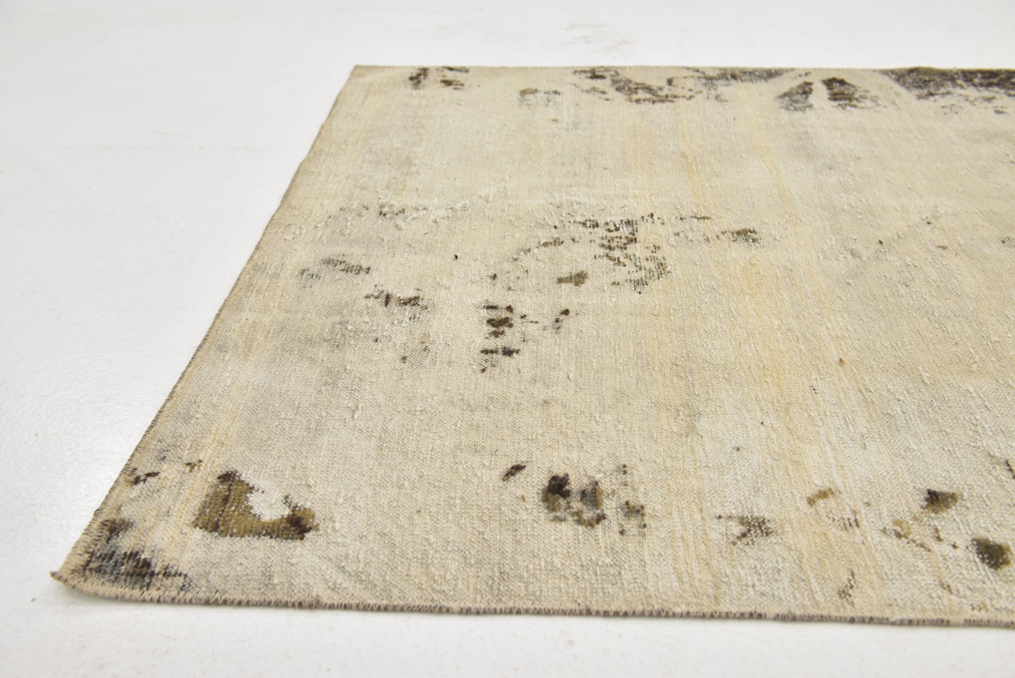 3' 8 x 6' Hand Knotted Ultra Vintage Persian Wool Rug