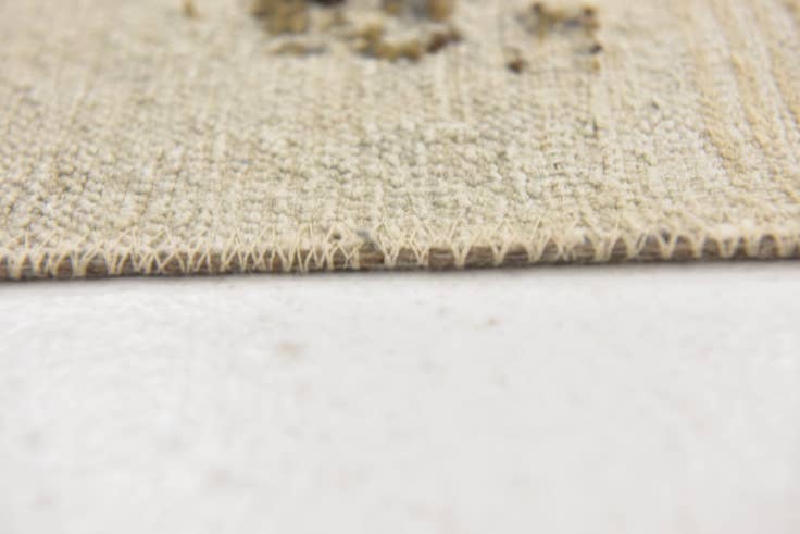 Detail image of 3' 8 x 6' Hand Knotted Ultra Vintage Persian Wool Rug