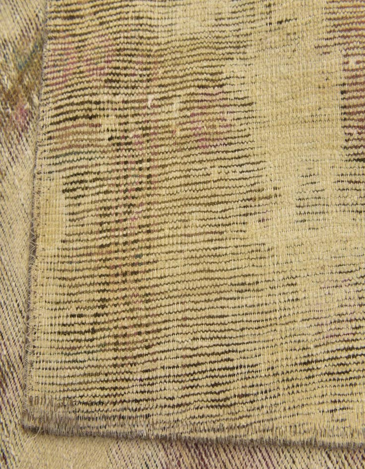 Detail image of 3' 7 x 6' 4  Hand Knotted Ultra Vintage Persian Wool Rug
