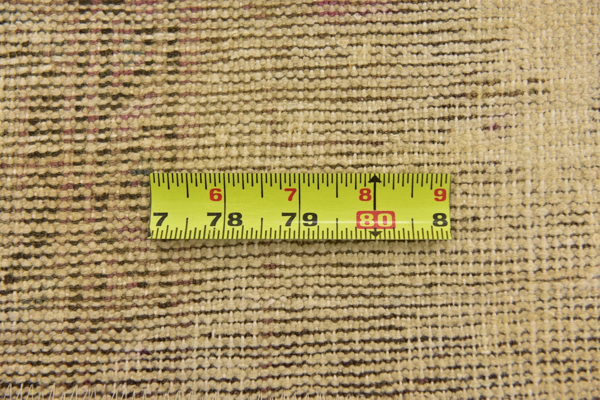 3' 7 x 6' 4 Hand Knotted Ultra Vintage Persian Wool Rug